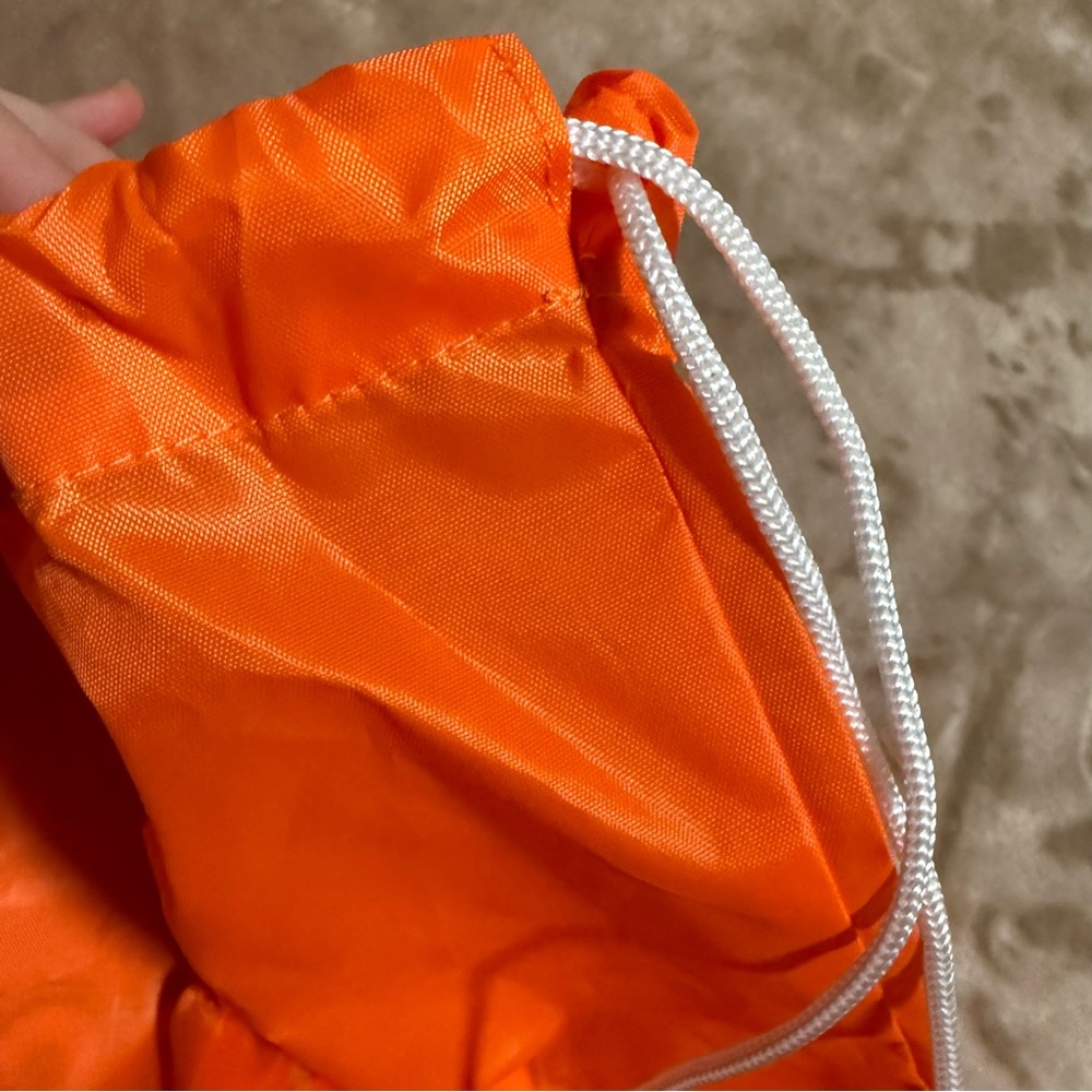 Orange Dabwoods Drawstring Bag, Casual Backpack, Cannabis, Stoner - Picture 8 of 13